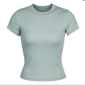 Skims - POINTELLE LOGO T-SHIRT